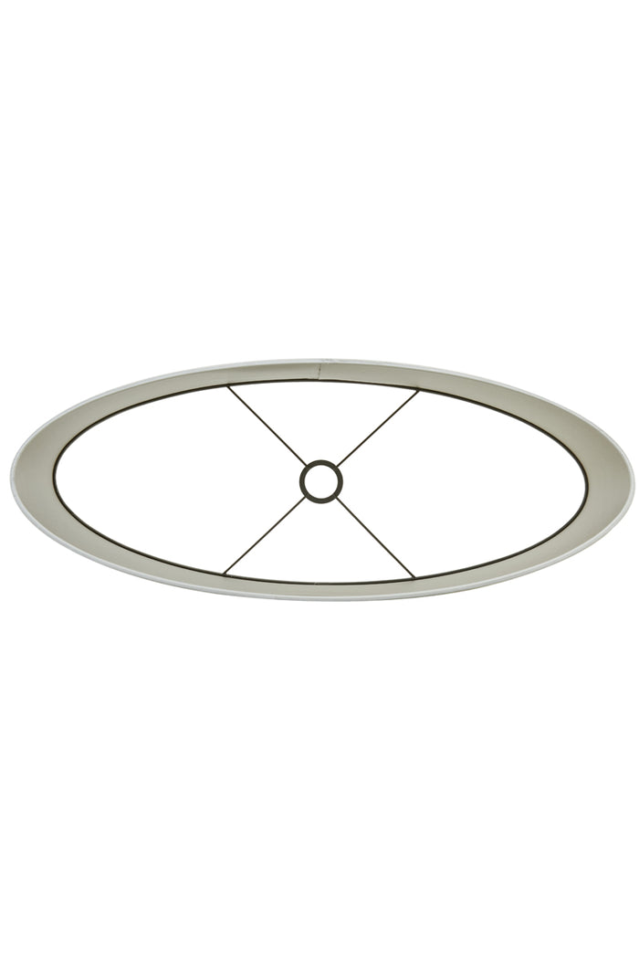 Light&living Kap ovaal recht smal 70-27-38 cm SAVERNA eiwit