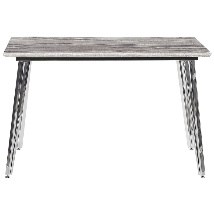 Beliani - GREYTON - Eettafel - Wit - 70 x 120 cm - MDF