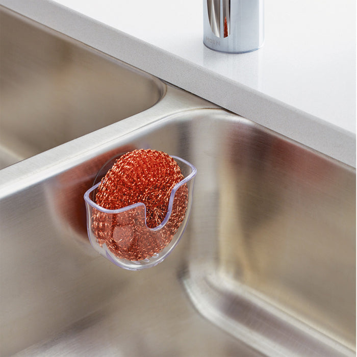 iDesign - Gootsteenorganizer schuursponshouder met zuignap