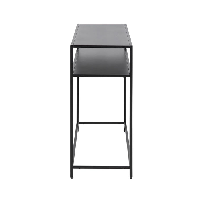 Lisomme Roy metalen sidetable zwart - 100 x 35 cm