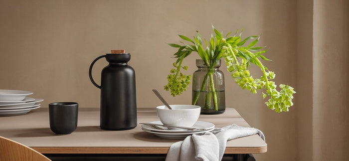 Vacuüm Thermoskan, 1 L, Zwart - Eva Solo | Silhouette