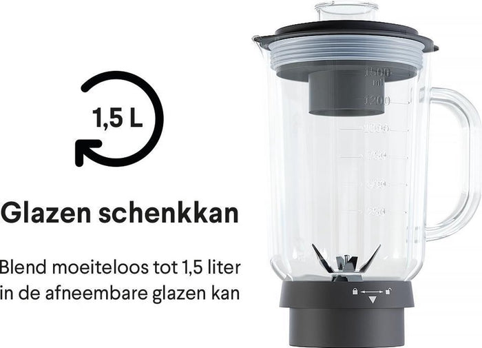 StangVollby blender - 1500 ml - zwart