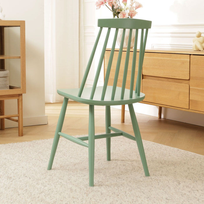 Fameg Filou Houten Spijlenstoel Lichtgroen