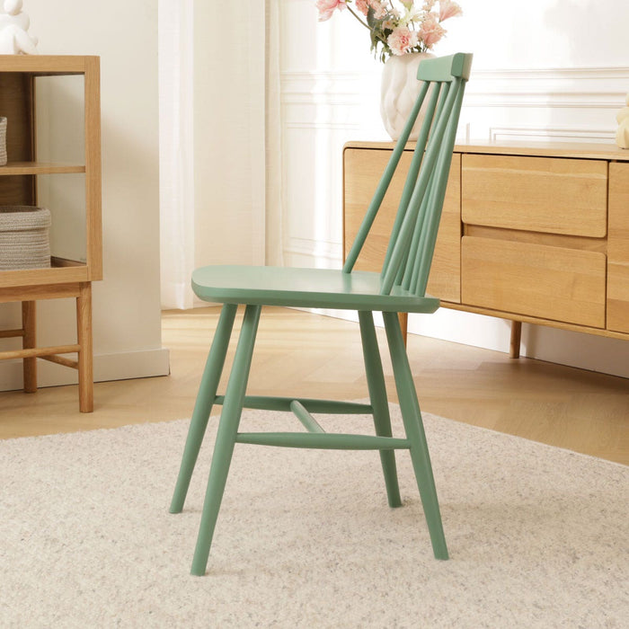 Fameg Filou Houten Spijlenstoel Lichtgroen