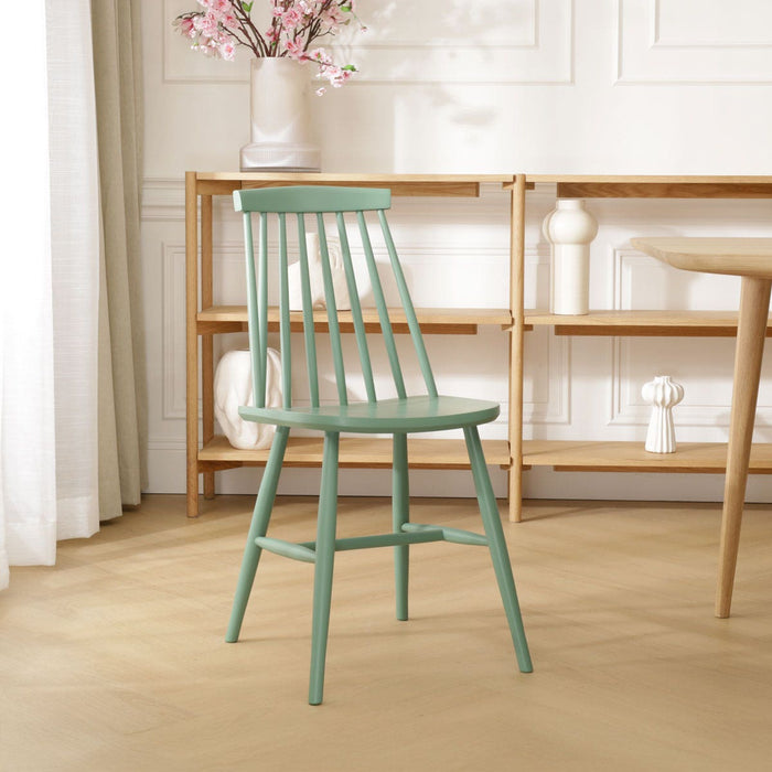 Fameg Filou Houten Spijlenstoel Lichtgroen