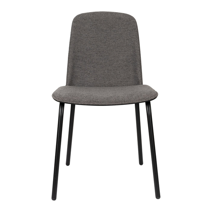 Zuiver Clip Stoel Zwart/Grijs