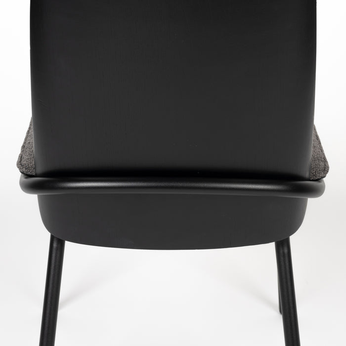 Zuiver Clip Stoel Zwart/Grijs