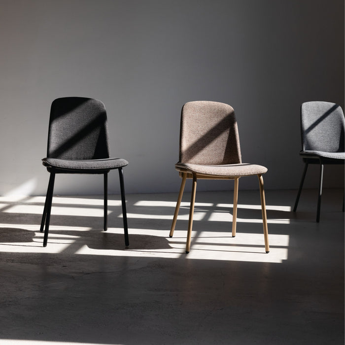 Zuiver Clip Stoel Zwart/Grijs