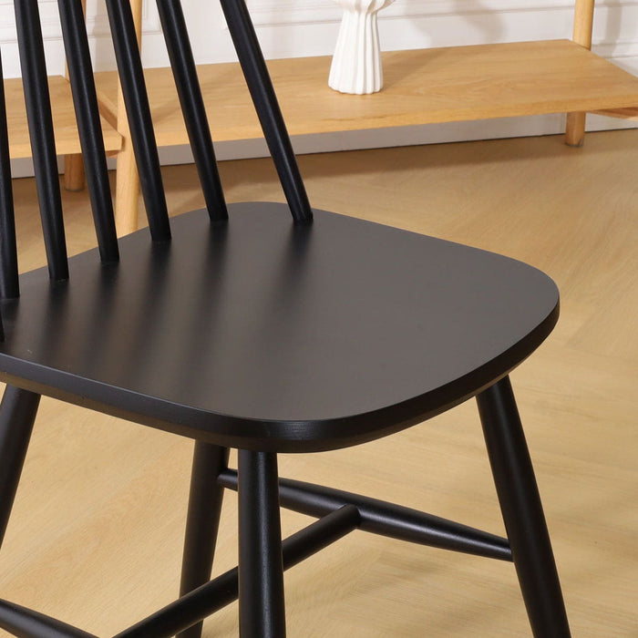 Fameg Filou Houten Spijlenstoel Zwart