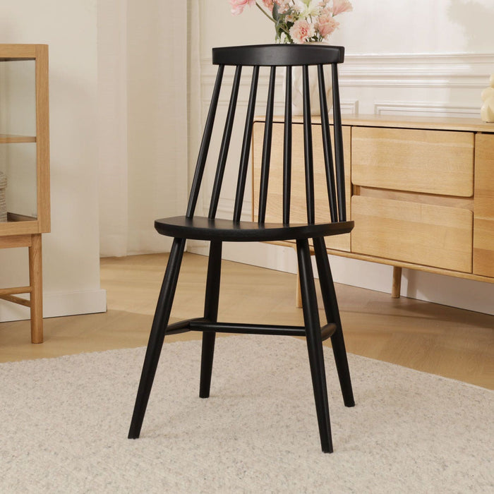 Fameg Filou Houten Spijlenstoel Zwart