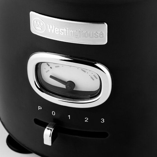 Westinghouse Retro Bundel - Waterkoker + Broodrooster + Blender -Zwart