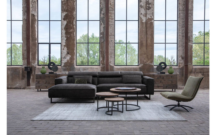 Goossens Salontafel Jelle XL in Mango blank was