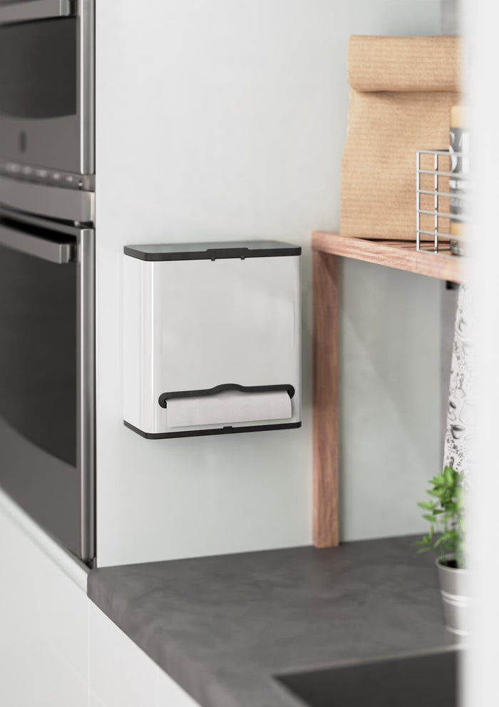 StangVollby Vallvik prullenbak - 4 liter - Wit