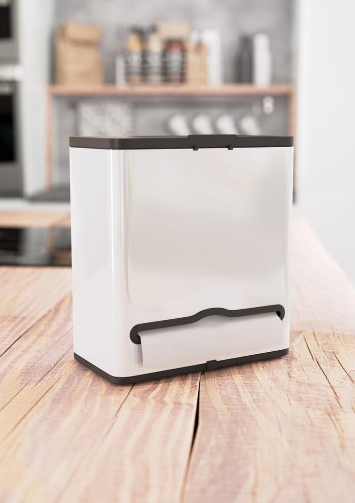 StangVollby Vallvik prullenbak - 4 liter - Wit