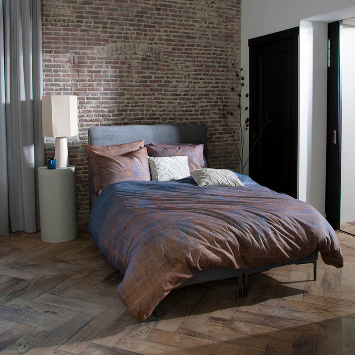 Damai dekbedovertrek Souk - Katoen - 200x200|220 cm - Rust