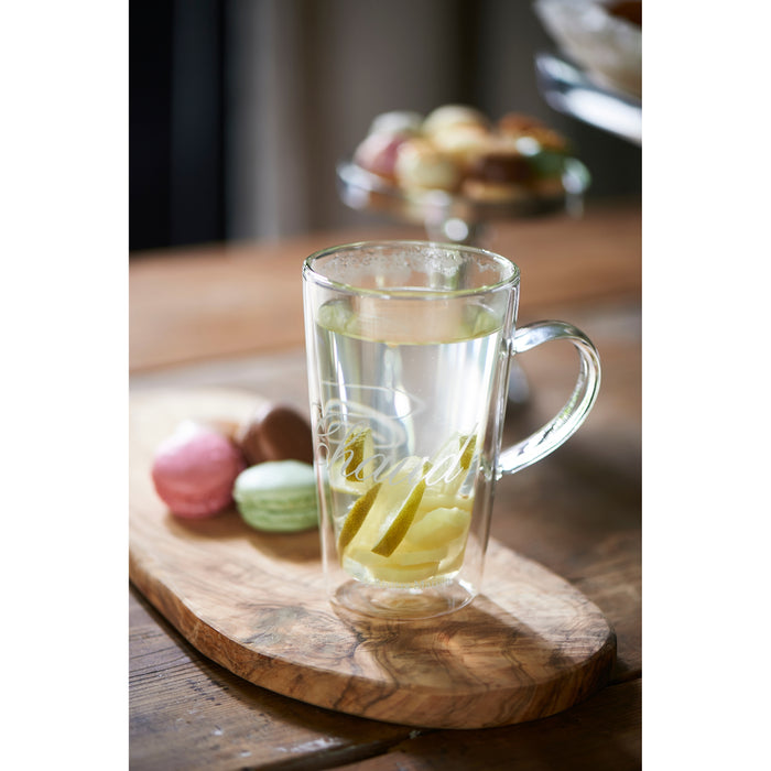 Riviera Maison C'est Chaud Dubbelwandige Glazen set 4 Stuks - 370ML