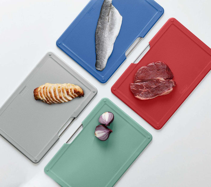 Coast Snijplanken, Set van 4 Stuks, Graphite - Joseph Joseph | Folio