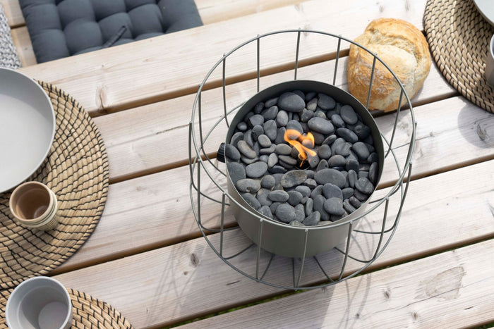 Cosiscoop basket - olive - gaslantaarn met gaspatroon