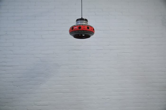 Reliving Vintage Aardewerk Hanglamp Herda