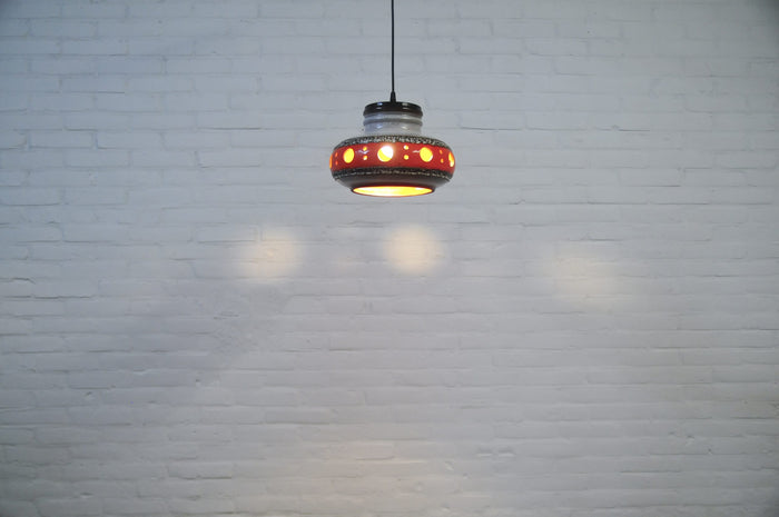 Reliving Vintage Aardewerk Hanglamp Herda