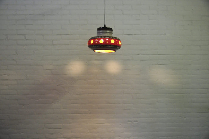 Reliving Vintage Aardewerk Hanglamp Herda