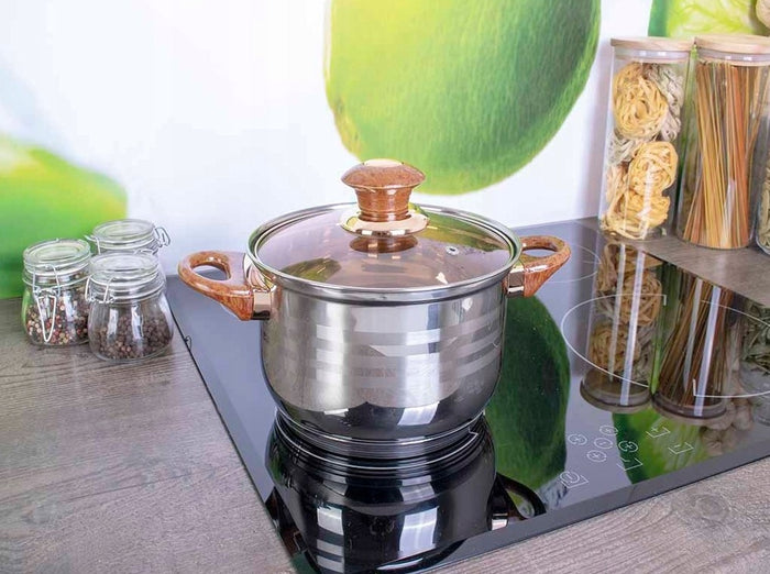 Edenberg Classic Line - Luxe Pannenset - 12 delig - RVS - 5-laags