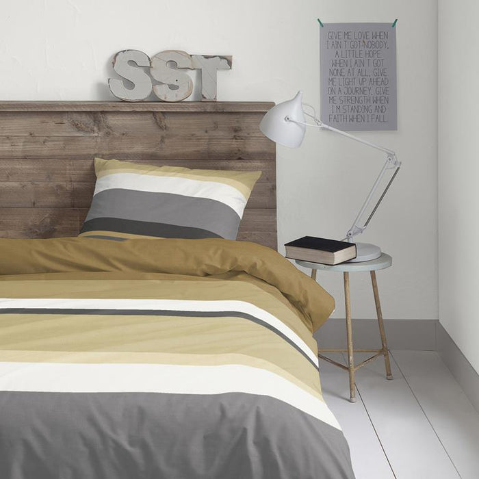 Cinderella Jetty Dekbedovertrek 140 x 200|220 cm - Camel