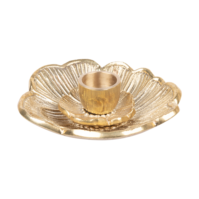 À la Poppy Kandelaar - Goud