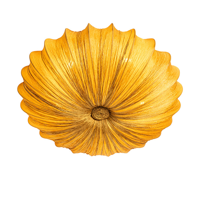 QAZQA Japandi plafondlamp goud 60cm 5-lichts - Plu