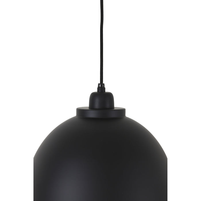 Light & Living Hanglamp Kylie - Zwart|Nikkel - Ø30cm