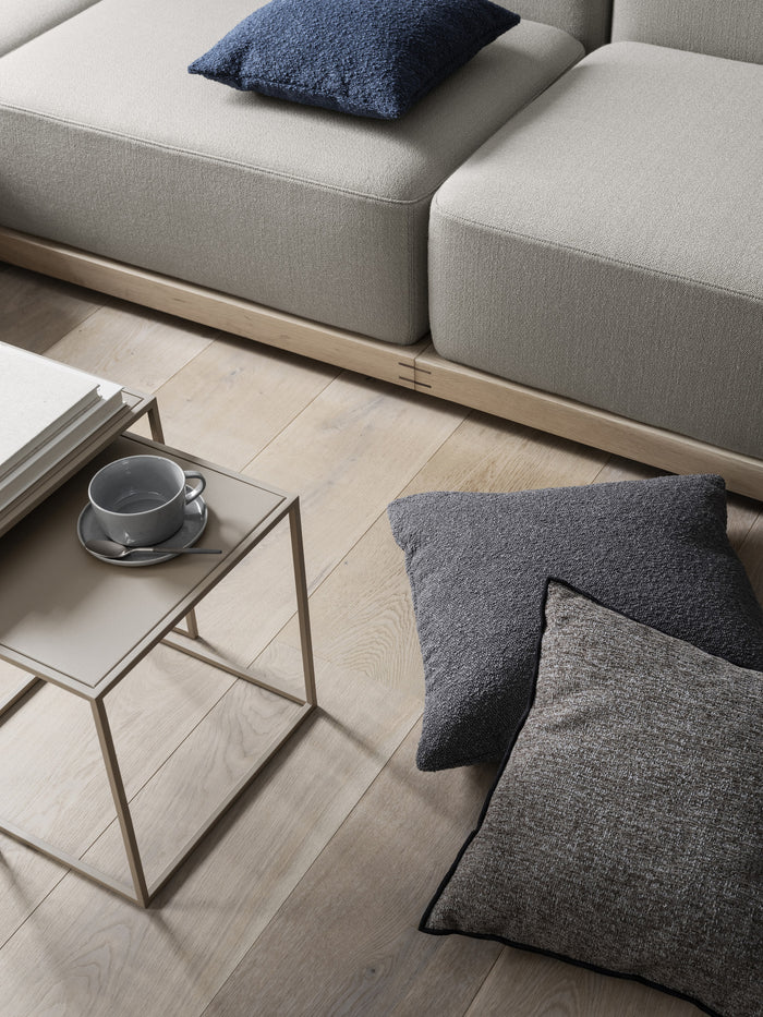 Blomus BOUCLE kussenhoes 40x40 - Midnight Blue