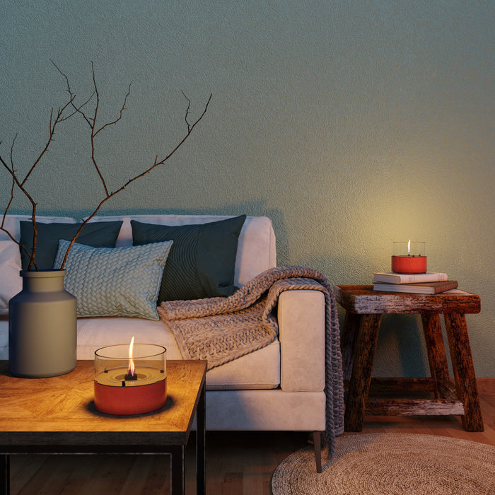 TenderFlame Café 18 Kandelaar - Amber