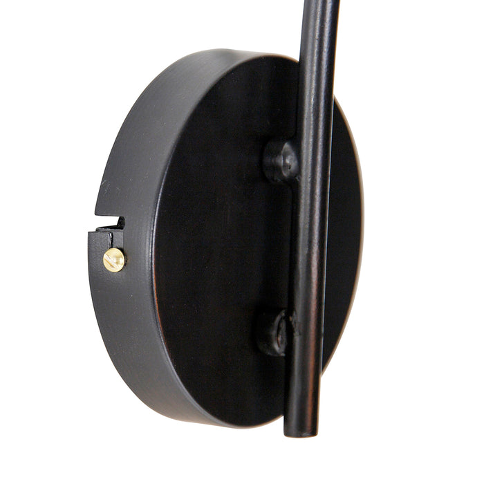 QAZQA Wandlamp vadi - Zwart - Oosters - L 250mm