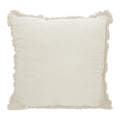 À la Fringe Kussensloop - Crème
