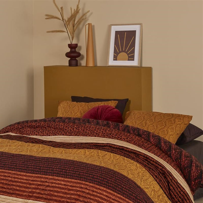 Beddinghouse Lowie Dekbedovertrek 240 x 220 cm - Terra