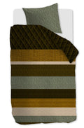 Beddinghouse Lowie Dekbedovertrek 140 x 220 cm - Olive Green