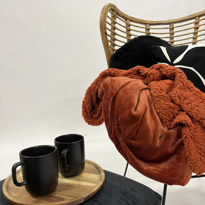 Dutch Decor plaid STANLEY - 150x200 cm Potters Clay