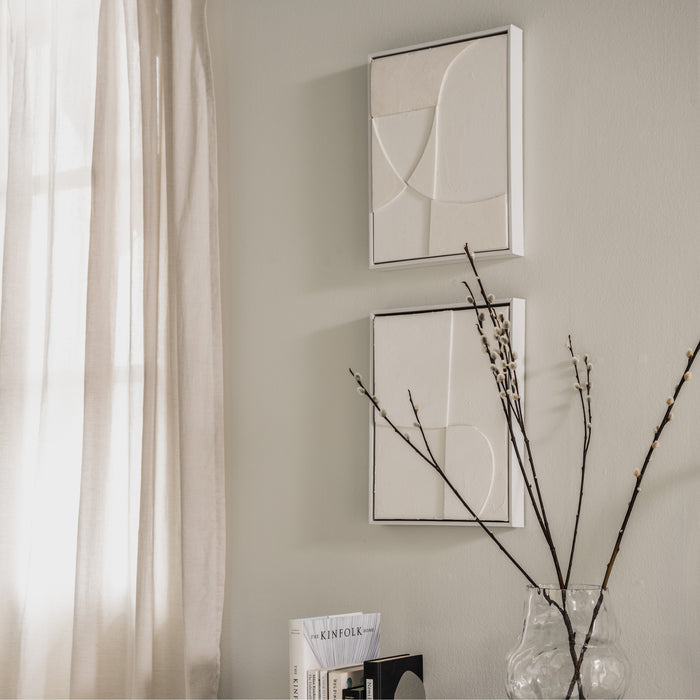 Kave Home Marja Gordijnen 140 x 270 cm - Wit