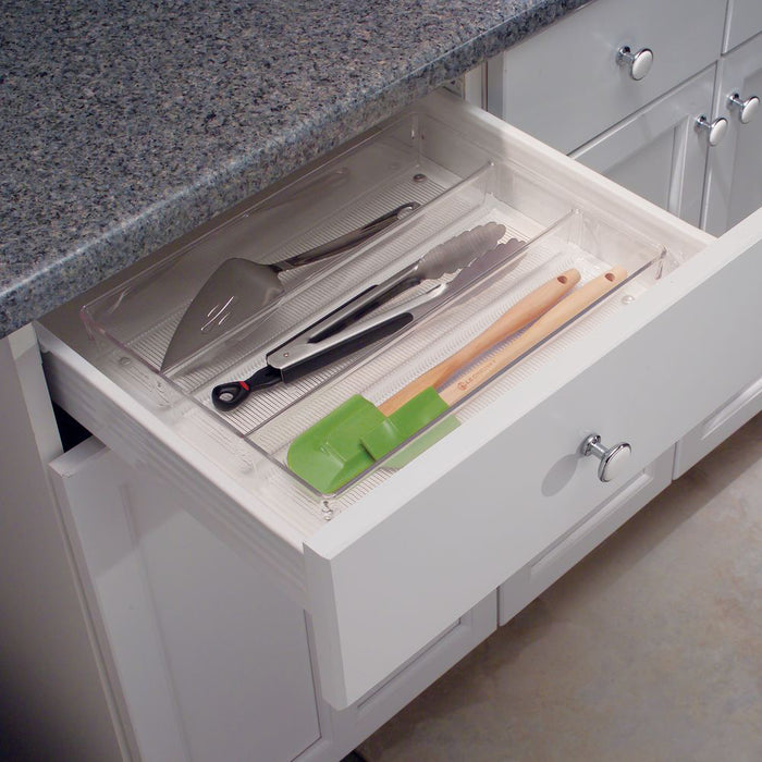 Lade Organizer, 5 Vakken, 27.2 x 34.8 x 5.1 cm, Kunststof, Transparant