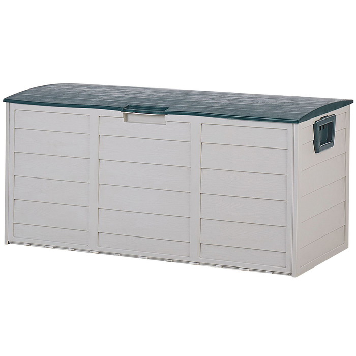 Beliani-LOCARNO-Kussenbox-Grijs|Groen-112 cm-Synthetisch materiaal