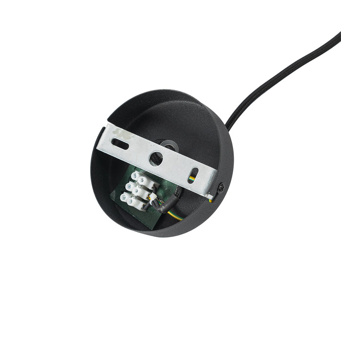 QAZQA Art Deco hanglamp zwart met smoke glas - Flore