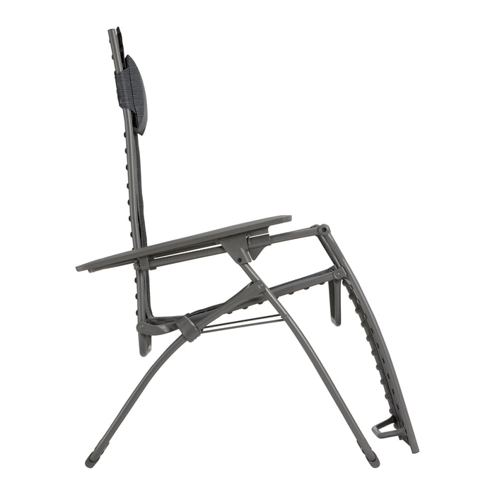 Lafuma Evolution Loungestoel - Obsidian