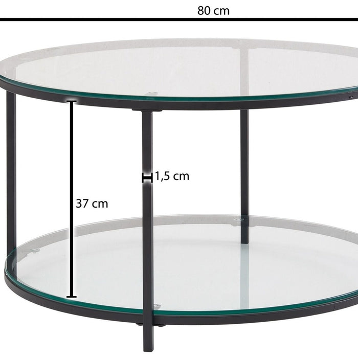Sky Style Honel Glazen Salontafel Transparant