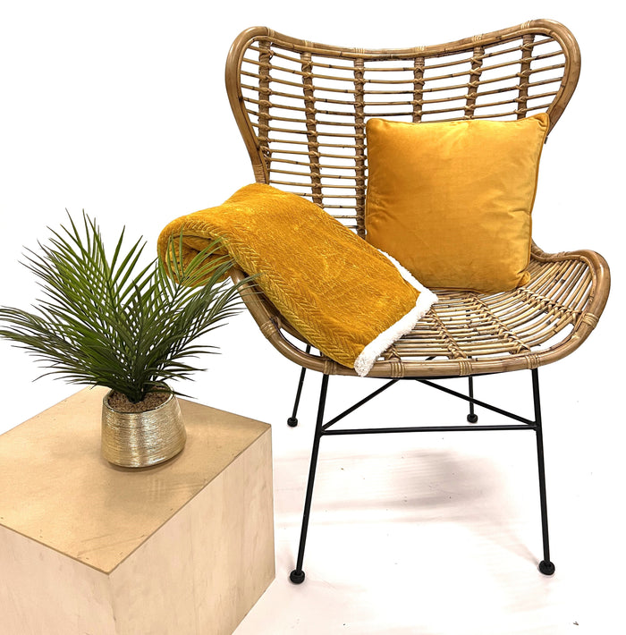 Dutch Decor plaid BOBBY - 150x200 cm Golden Glow