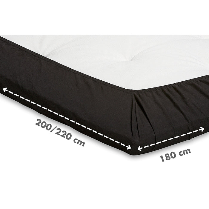 Beter Bed Select Hoeslaken Jersey topper - 180 x 200|210|220 cm