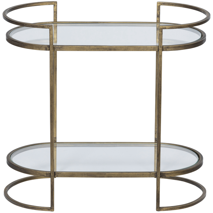 WOOOD Capital Sidetable - Metaal - Antique Brass - 55x60x32