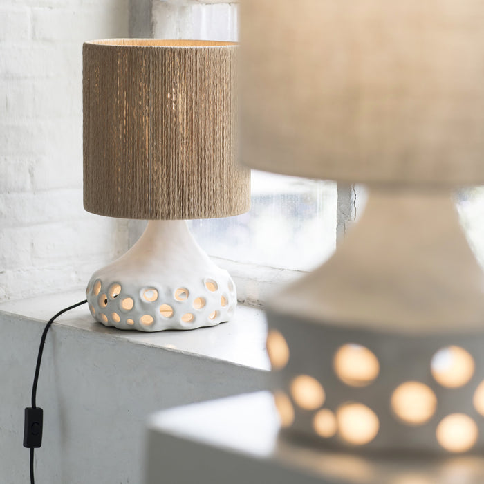 SERAX - Sophie Casier - Oya Tafellamp Ø 25 cm - Bruin/Bol