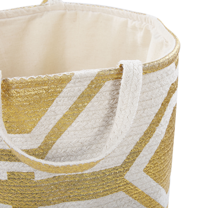 Beliani - HANWELLA - Mand - Wit - Katoen