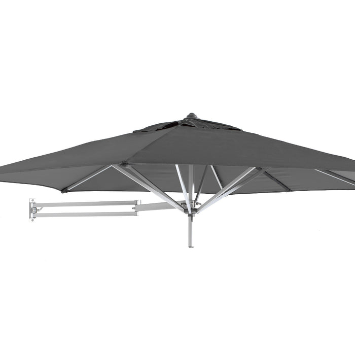 EASYSOL Muurparasol Grijs