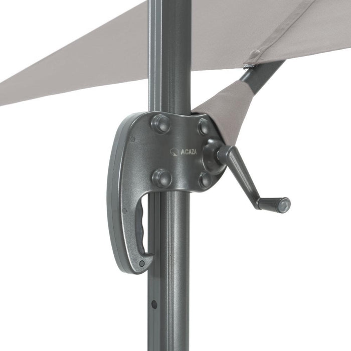 ACAZA Zweefparasol Lichtgrijs